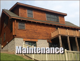  Manassas, Virginia Log Home Maintenance